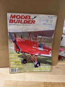 Model Builder Magazine, April 1987 Vol 17 #183. Very Good Box 277 - Picture 1 of 7