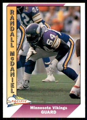1991 Pacific Randall McDaniel Minnesota Vikings #293 - Image 1 of 2