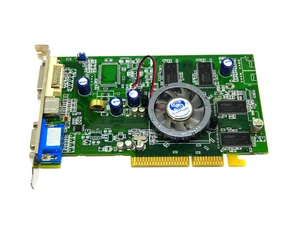 SAPPHIRE Ati RADEON 9550 128MB DDR V/D/VO VGA Card - AGP Slot - Picture 1 of 3