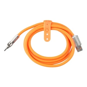 Câble Chargeur USB Tressé 180 Rotation 120W Compatible avec Smartphones - Photo 1 sur 26