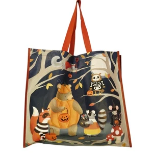 Halloween Otoño Bosque Amigos Animales Caramelo Luna Compras Bolsa de Regalo TJMaxx Nuevo - Imagen 1 de 4