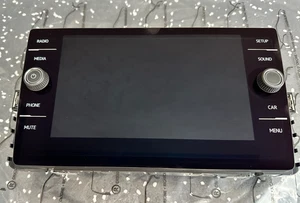 VW GOLF, JETTA....... LCD DISPLAY BEDIENEINHEIT MIB2.5 5G6919605 = 5NN919605 NEU - Bild 1 von 24