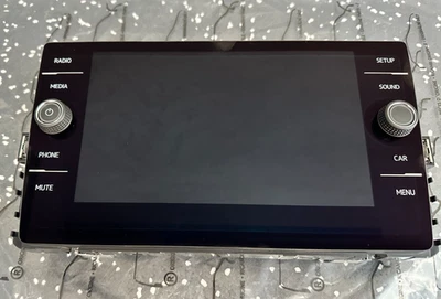 VW GOLF, JETTA....... LCD DISPLAY BEDIENEINHEIT MIB2.5 5G6919605 = 5NN919605 NEU - Bild 1 von 4