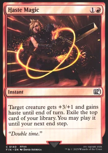 Haste Magic Final Fantasy 140 NM MTG Magic - Bild 1 von 2
