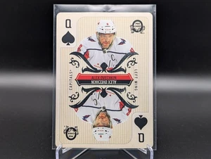 2024-25 O-Pee-Chee ALEX OVECHKIN Queen of Spades Playing Card - Picture 1 of 2