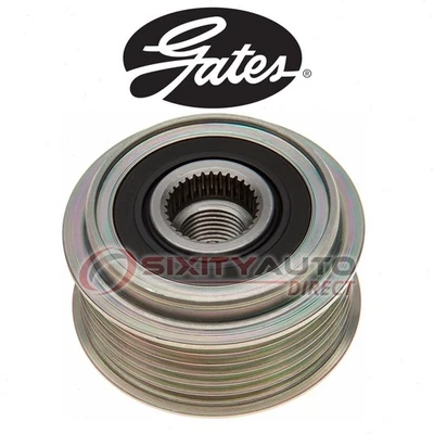 Gates Alternator Pulley for 2009-2013 Kia Optima 2.4L L4 - OAP OAD Decoupler qr Foto 1 de 4