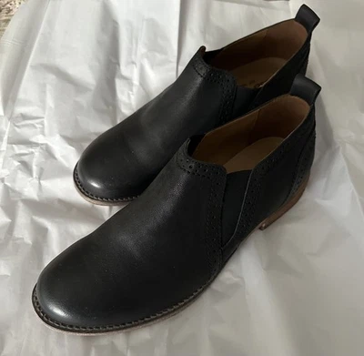 Zapatos/zapatos Josef Seibel Sienna 43 para mujer de cuero negro excelente estado Foto 1 de 4