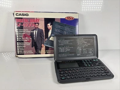 Vintage Casio Digital Diary SF-4300A - 32kb - Boxed - Image 1 of 4