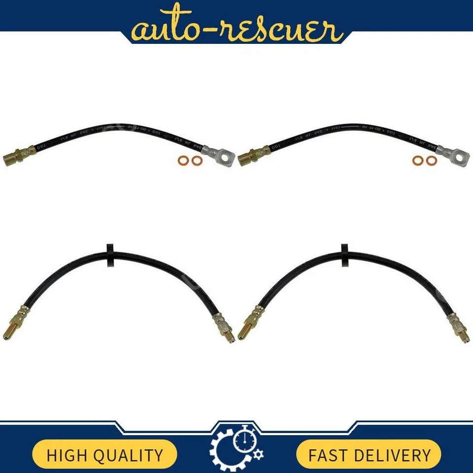 Dorman - Manguera hidráulica de freno de primera parada 4x para Jaguar XJ8 1999 a 2002 Foto 1 de 4