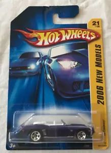 HOT WHEELS /`69 Camaro Convertible / Purple 2006 NEW MODELS 2006 New On Card - Bild 1 von 10