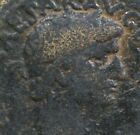 Pièce de monnaie provinciale romaine ae22 bronze JUDAEA hérodiens Agrippa II avec Claudius ANCHOR