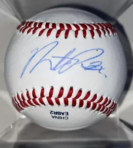 Baseball firmato Nate Pearson autografato Blue Jays Prospect #2 - Foto 1 di 3