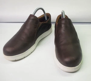 Red Wing Shoes Men Size 8.5 D Zero-G Lite Safety Toe Slip-On Brown Leather 6721 - Picture 1 of 12