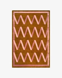 Modern Hand tufted Rug Handmade Wool Area Rug for Bed room Living room Rug - Picture 1 of 3