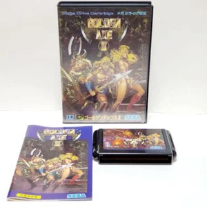 Golden Axe 2 Mega Drive MD Genesis Sega Used Japan Boxed Manual Tested 1991 - Picture 1 of 8