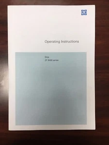 ZF Marine, ZF 3000 Series, Operating Instructions  - Bild 1 von 3