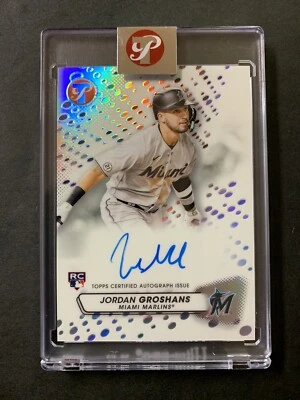 Jordan Groshans 2023 Topps Pristine Encased Pristine Refractor Autograph #PA-JG  - Image 1 of 2
