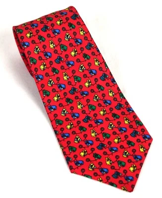 RARO! Corbata Hermes Edición Limitada Pour Martell Grand National Race 1997 100% Seda Foto 1 de 4