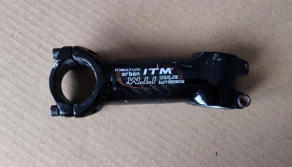 Stem ITM forged lite carbon black 100mm - image 1 of 4