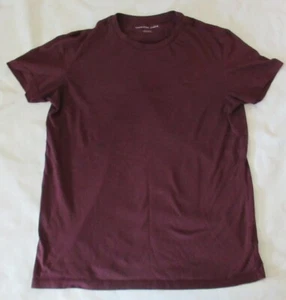 American Eagle Maroon short sleeve T Shirt Size M - Picture 1 of 3