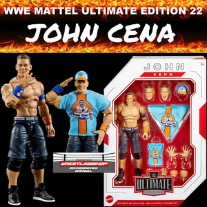WWE MATTEL ULTIMATE EDITION SERIE 22 JOHN CENA WRESTLING FIGUR BASIC ELITE RAW - Bild 1 von 9