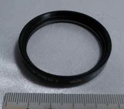 a Clear F=667 KMZ 46x0.75mm Vintage Russian Light Filter 46mm for Lens 2307 - Image 1 of 3