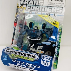 BATTLE TACTICS BULKHEAD Transformers Prime Cyberverse Commander Series 2 #009 - Picture 1 of 13