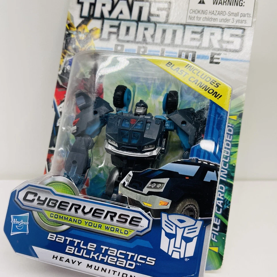 BATTLE TACTICS BULKHEAD 变形金刚 Prime Cyberverse Commander 系列 2 #009 — 第 1/4 张图片