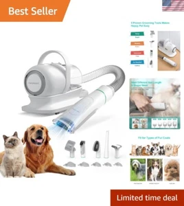 Profi Vakuum Sauger Haustier Pflegeset für Hunde & Katzen - 99% Haarentfernung - Bild 1 von 11