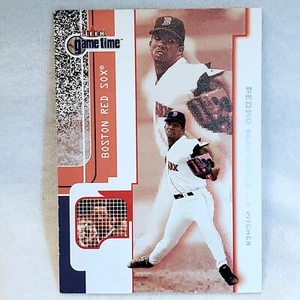 2001 Fleer Game Time #29 Pedro Martinez Boston Red Sox Card For Sale - Picture 1 of 3