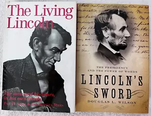 Paul M. Angle, The Living Lincoln; Douglas L. Wilson, Lincoln's Sword - Picture 1 of 22