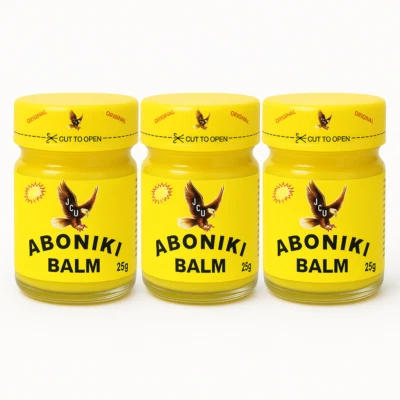 3pcs Original Aboniki Balm 25g for Arthritis,Asthma,Bronchitis,Rheumatism,Cold. - Image 1 of 2