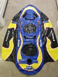 Sevylor Jet Ski Bob Dual Person Inflatable Towable Raft Vtg Rare - Picture 1 of 6