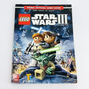 2011 LEGO STAR WARS III THE CLONE WARS PRIMA OFFICIAL GAME STRATEGY GUIDE BOOK - Picture 1 of 10