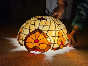 Tiffany Hängeleuchte Deckenleuchte Lampe 53cm Durchmesser - Bild 1 von 4