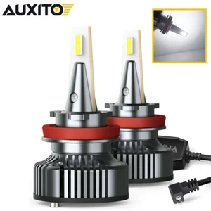 AUXITO H11B LED Headlight Low Beam Bulbs High Power 6500K White for Hyundai EON - Imagen 1 de 12