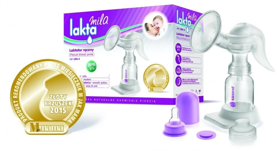 Manual Breast Pump Silicone Strong Suction Painless Breastfeeding Milk Saver - Image 1 of 4