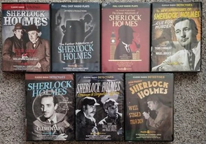 Radio Spirits SHERLOCK HOLMES CD Sets, Jim French Full Cast Radio Plays NEW! - Picture 1 of 16