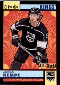 2022-23 UD O-Pee-Chee OPC Retro Black Border All-Stars #536 Adrian Kempe /100
