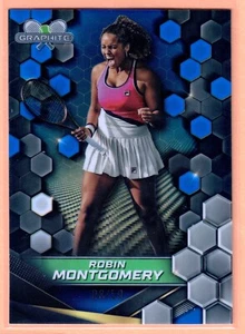 2024 Topps Graphite Robin Montgomery Blue Refractor #/50 SP - Bild 1 von 2