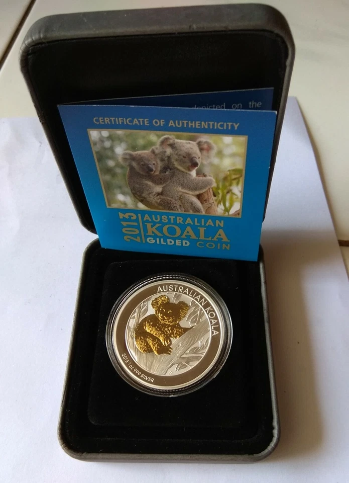 Australia 2013 Koala Gilded Coin - Image 1 of 4
