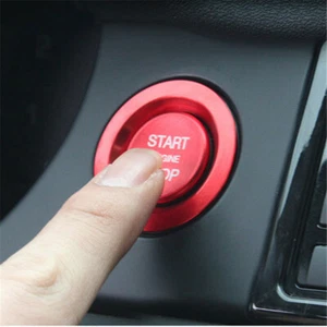 Auto Engine Start Push Button Ignition Ring Cover Trim For Land Rover Evoque YG - Picture 1 of 3