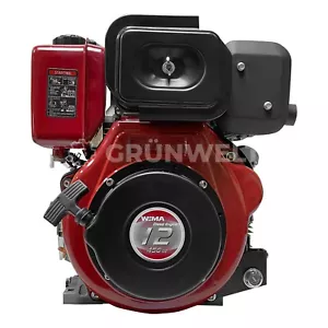 Dieselmotor Standmotor Motor Diesel 12PS 456cm³ E-Start Zylinderwechsel WM188FBE - Bild 1 von 15