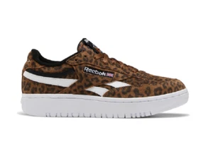 Zapatos estilo de vida de gamuza marrón REEBOK FW7952 CLUB C DOUBLE VENGE para mujer (medianos) - Imagen 1 de 5