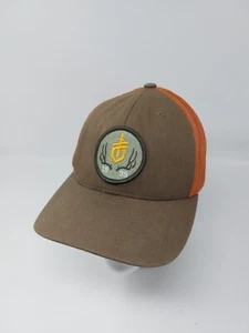 Gerber Knives Snapback Hat Adjustable Cap Buck Rack Hunting Patch Logo - Picture 1 of 5