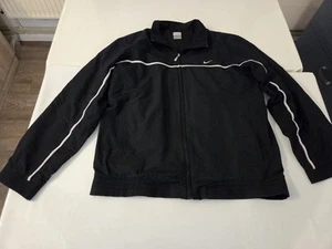 Nike Herren Trainingsjacke Gr. L schwarz wenig verwendet guter Zustand top - Bild 1 von 3