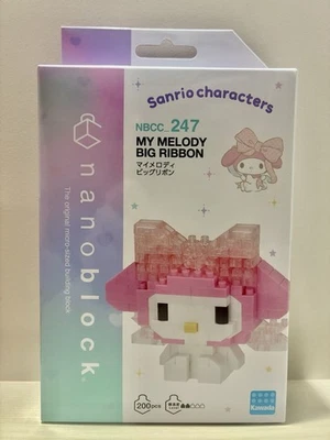 Nanoblock NBCC-247 My Melody Big Ribbon Sanrio Building Block Japan New - Image 1 of 4