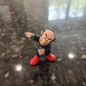 Vintage 1978 Smurfs Gargamel PVC Figure Schleich Peyo Hong Kong - Picture 1 of 12