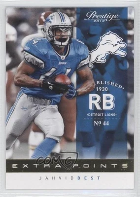 2012 Playoff Prestige Extra Points Gold Jahvid Best #61 - Image 1 of 2