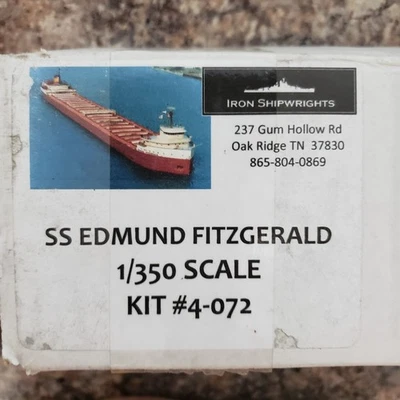 Modelo del Edmund Fitzgerald de Iron Shipwrights Company Foto 1 de 3